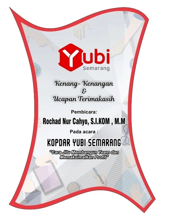 Jual Plakat Kopdar Yubi Semarang